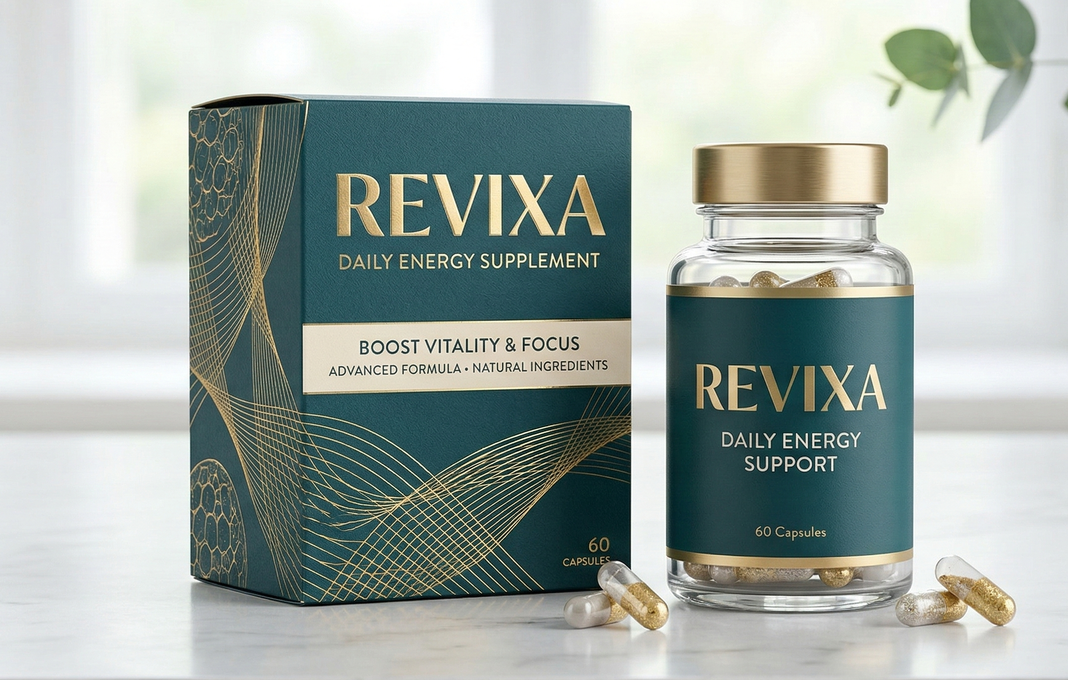 Revixa — supliment alimentar 60 capsule de la Ponvike.Eu